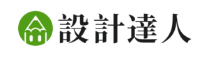 设计达人LOGO-横版-绿黑